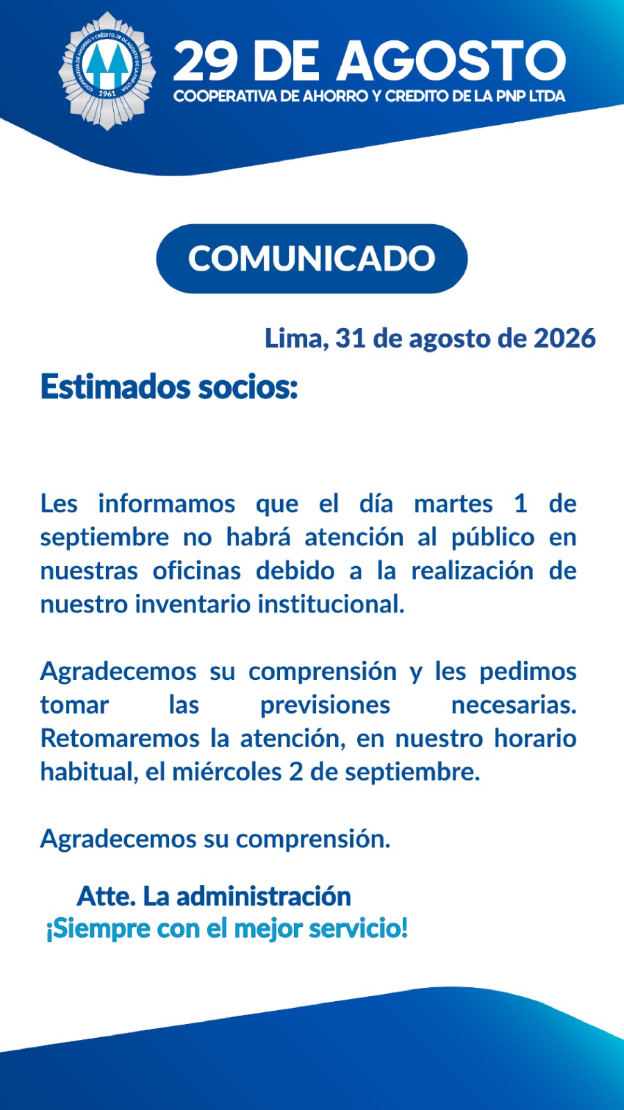 Comunicado